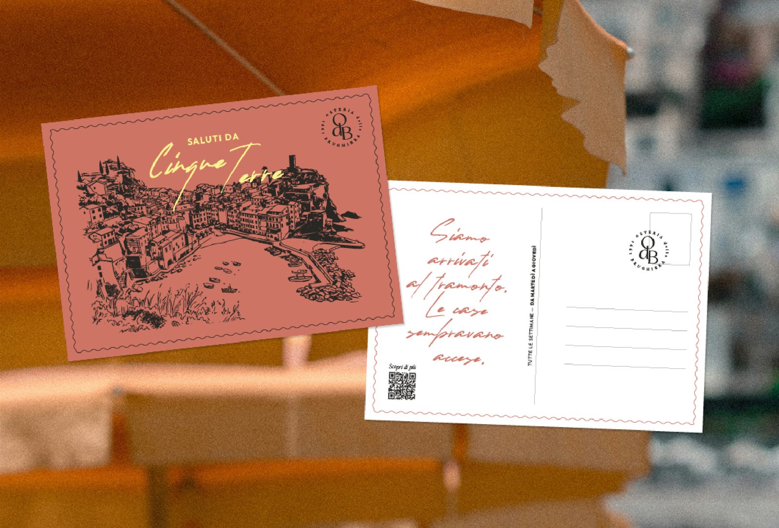 Cartolina dal mare — menù degustazione